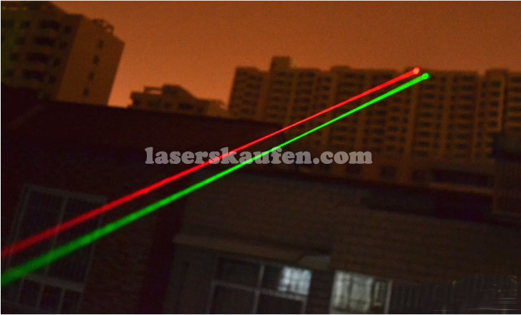 Zweifarben Laserpointer 200mW