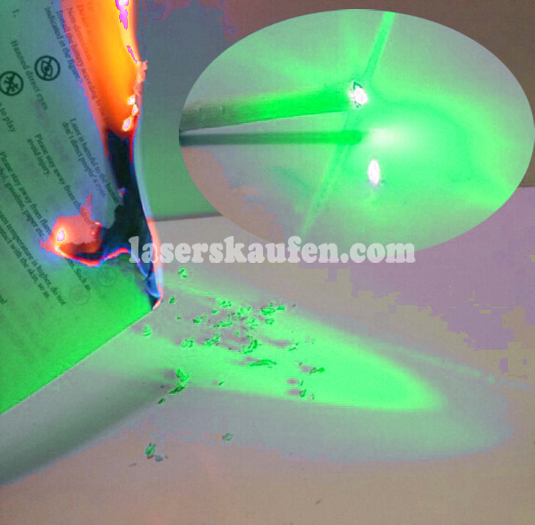 Wasserdicht Grüner Laserpointer 3000mW
