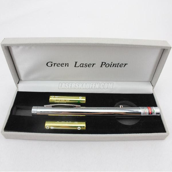 Superhelle Laserpointer Stift grün 200mW mit sehr großer Reichweite