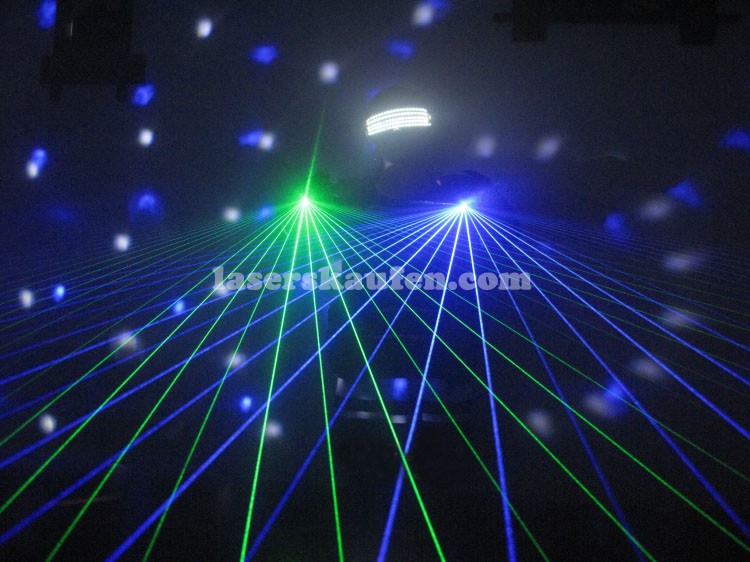 40 Licht Laserhandschuhe