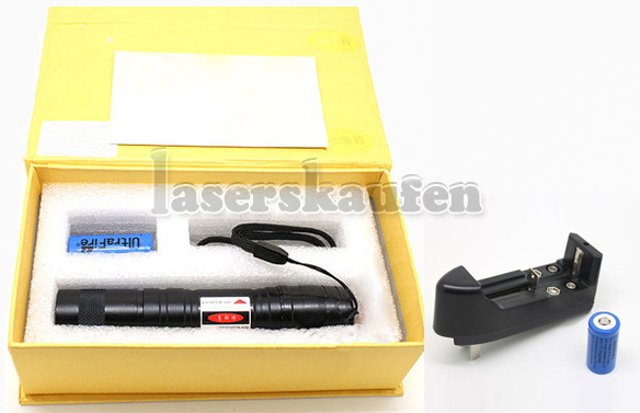 Laserpointer 500mW Packliste