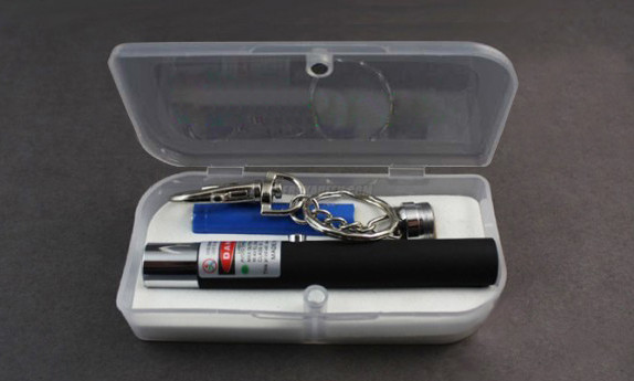 laserpointer 5mW mit Schlüsselanhänger