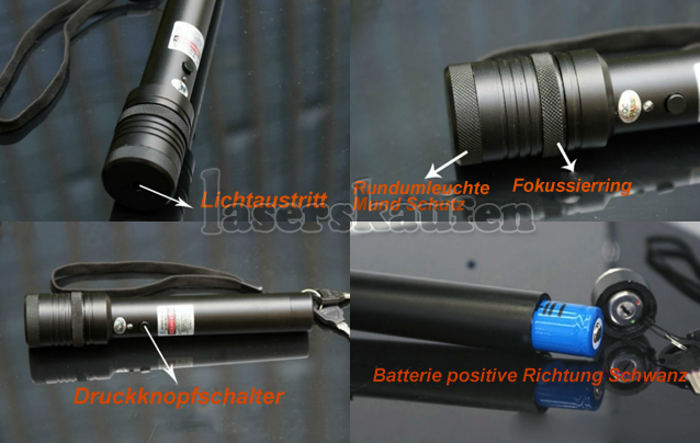 1000mW Laserpointer ultra stark