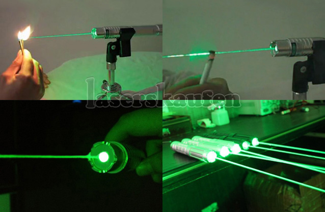 Laserpointer Grün 3000mW brennen