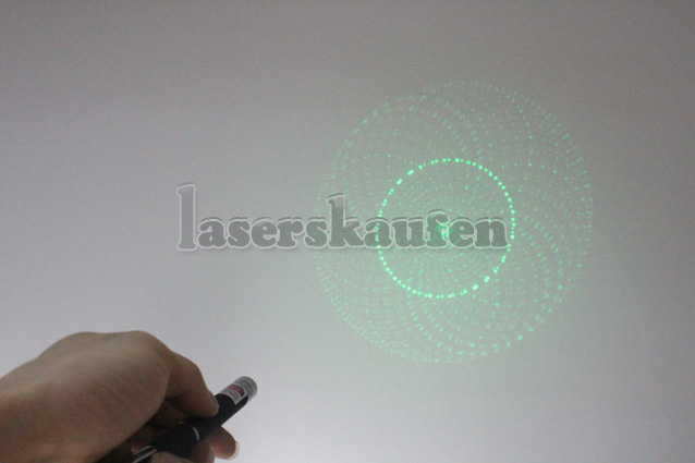 Laserpointer grün mit Aufsatz