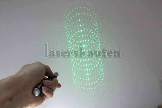 Laserpointer mit Aufsatz Sterne