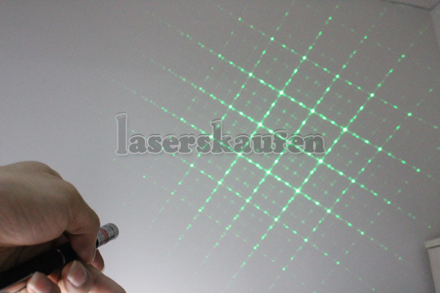 Laserpointer 100mW Aufsatz Sterne