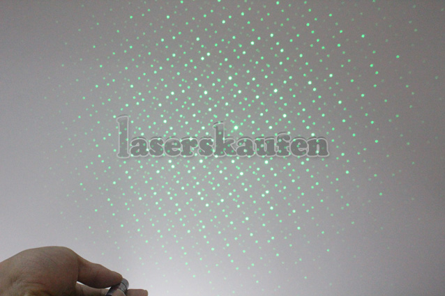 Günstige Laserpointer mit Aufsatz Sterne