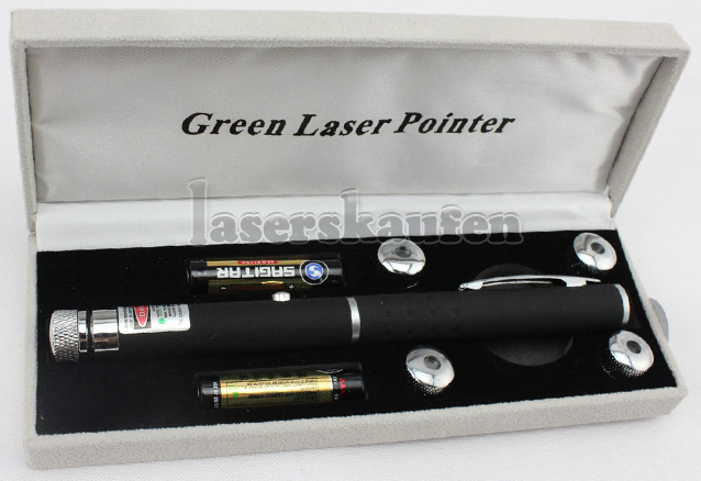 Günstige Laserpointer grün mit Aufsatz kaufen