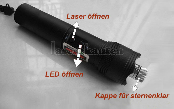 Laserpointer 100mW hell
