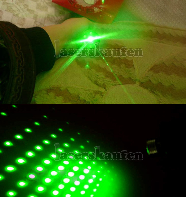 LED mit laserpointer