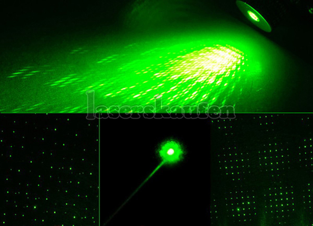 LED mit laserpointer 100mw