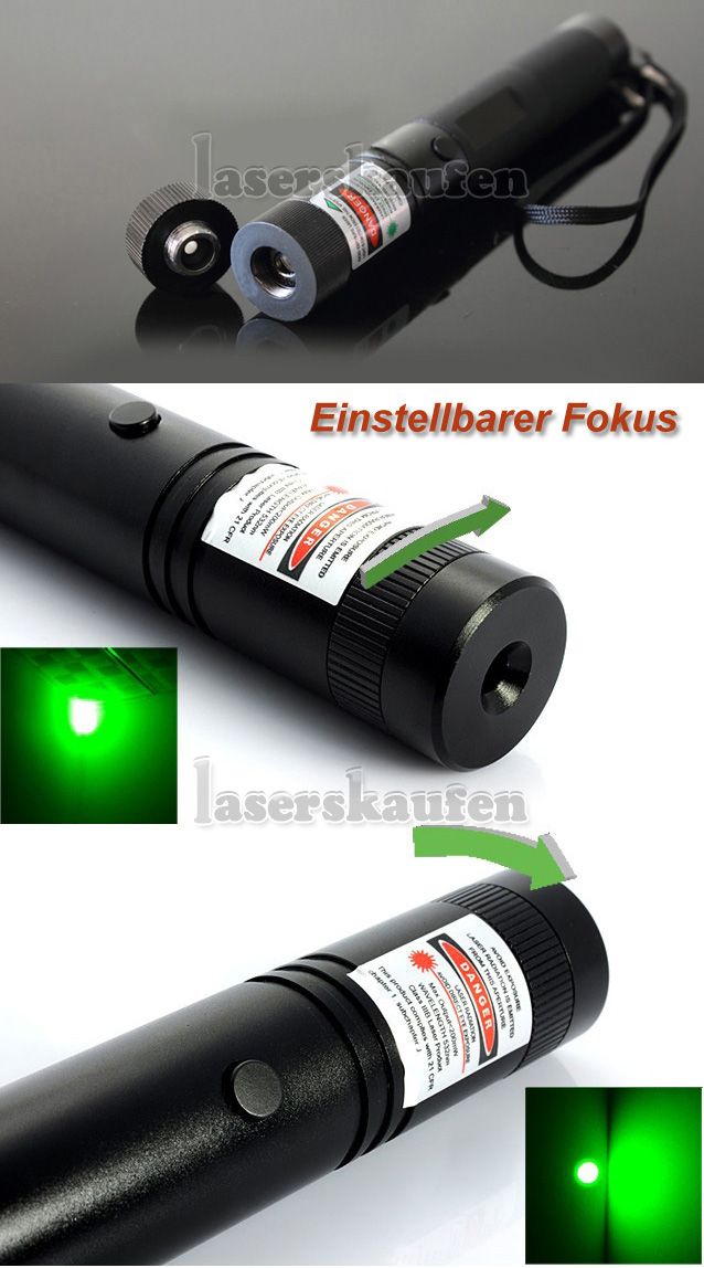 300mW grüne Laserpointer