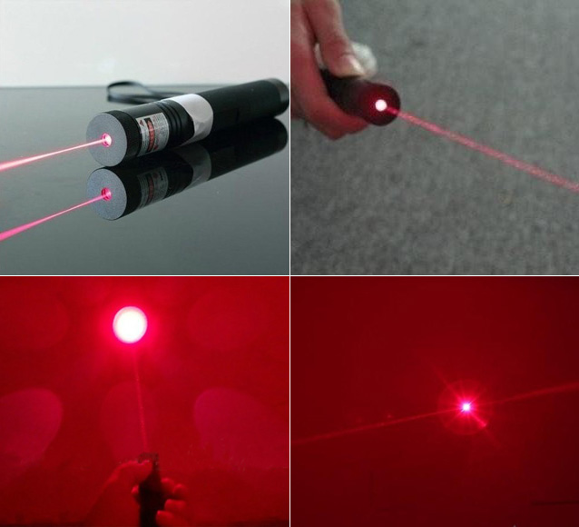 Roten Laserpointer 200mW 650nm