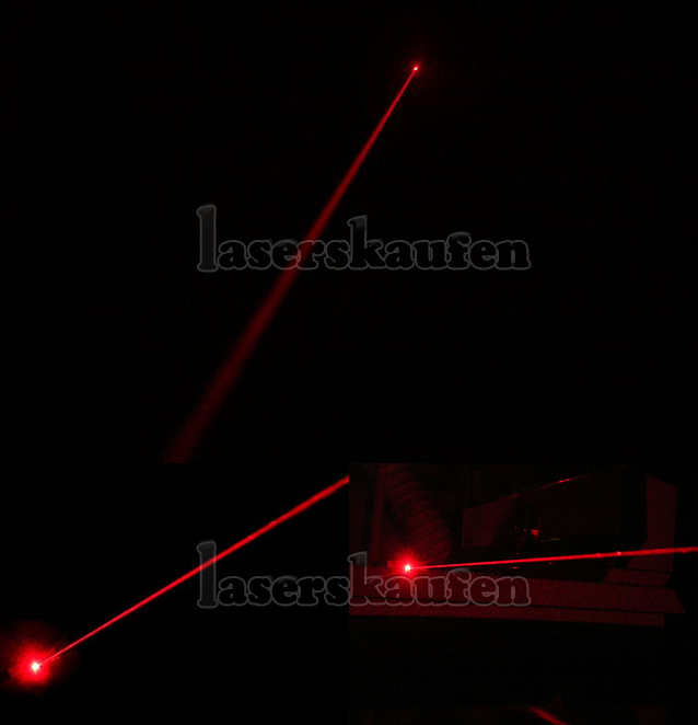 Laserpointer Rot 200mW hohe Leistung