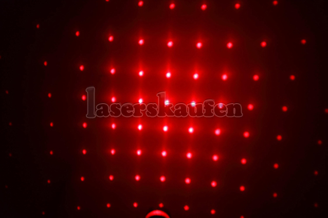 Laserpointer Rot 1000mW mit Aufsätze