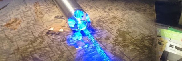 Kaufen Blau 4000mw Laser