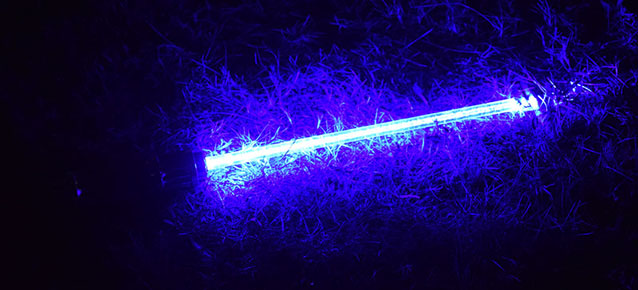 Blauer Laserschwert