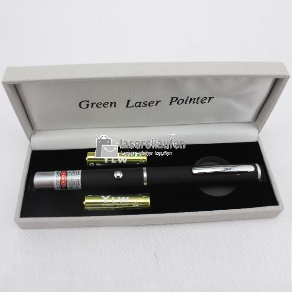Grüner Laserpointer 20mW Klasse iii mit hochwertig verarbeitet