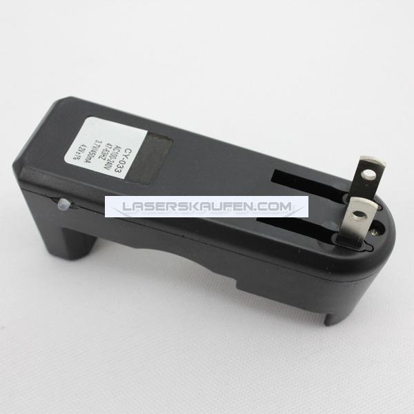 3.7V/1.2V Ladegerät für 18650/16340/CR123 Lithium-Batterie