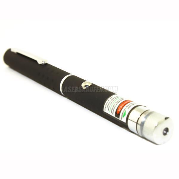 Sehr billige Grüne Laserpointer Stift 5mW mit Aufsatz