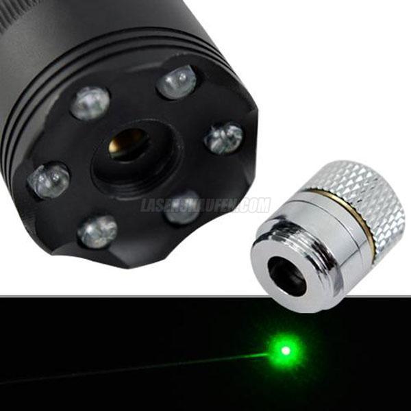 Günstige helle Laserpointer 100mW grün hohe leistung mit LED Taschenlampe