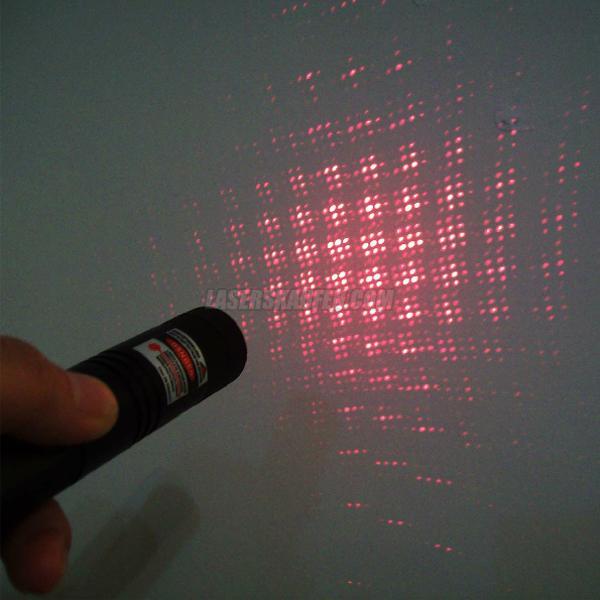 Kleine Laserpointer Rot 50mW mit Aufsätze