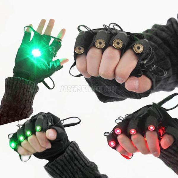 Grün 50mw Laser Handschuhe DJ Disko