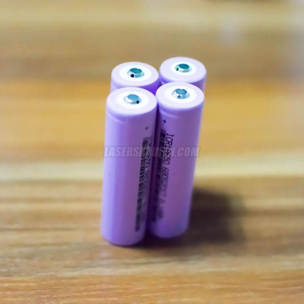 Hohe Kapazität 2200 mAh 18650 Lithium Batterie