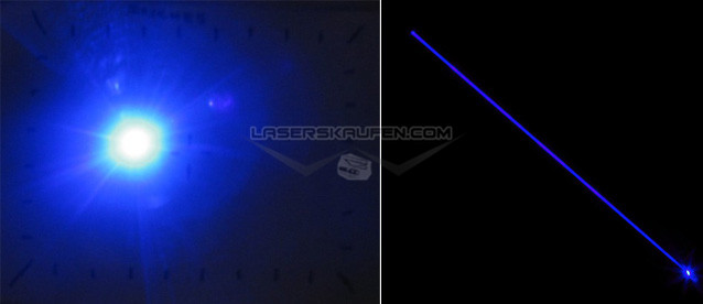 Laserpointer Blau super helle