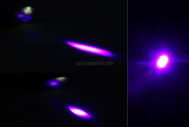 Laserpointer Stift Blau Violett