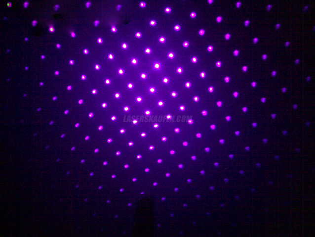 Laserpointer Blau / Lila Aufsatz